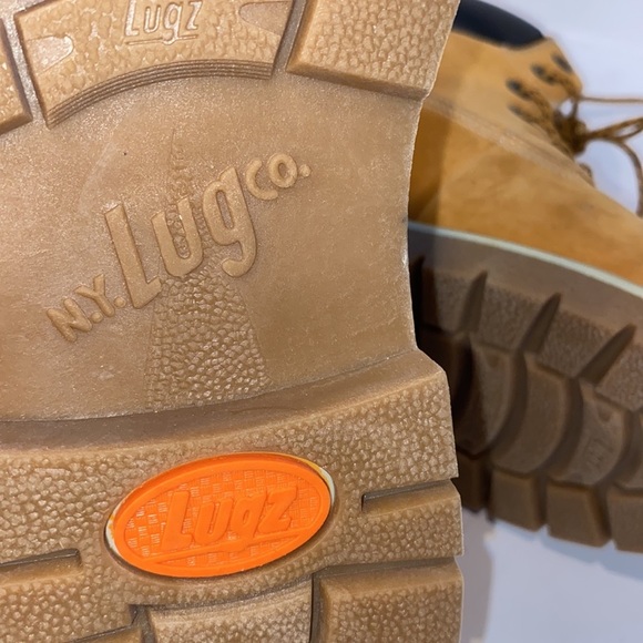 Lugz Vegan Golden Wheat Bark Empire Hi Women's Water-Resistant Boots - Picture 8 of 9